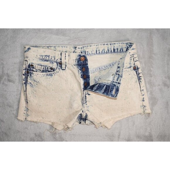 Levi's Pants - Levi’s Acid Wash Denim Shorts W26 | Vintage High-Waisted Cutoff | Y2K Grunge